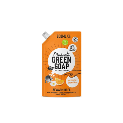 Marcels Greensoap - Afwasmiddel Sinaasappel en Jasmijn - Navulling Marcels Greensoap - Afwasmiddel Sinaasappel en Jasmijn - Navulling
