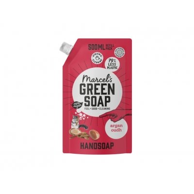 Marcels Greensoap - Handzeep Argan en Oudh navulling Marcels Greensoap - Handzeep Argan en Oudh navulling