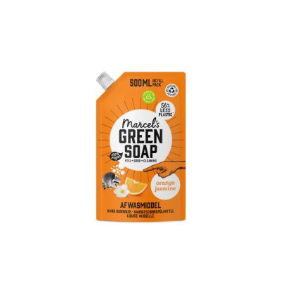 Marcels Greensoap - Afwasmiddel Sinaasappel en Jasmijn - Navulling Marcels Greensoap - Afwasmiddel Sinaasappel en Jasmijn - Navulling
