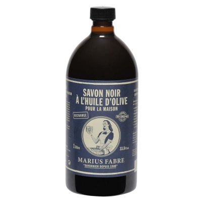 Marius Fabre - zwarte zeep - liter fles Marius Fabre - zwarte zeep - liter fles