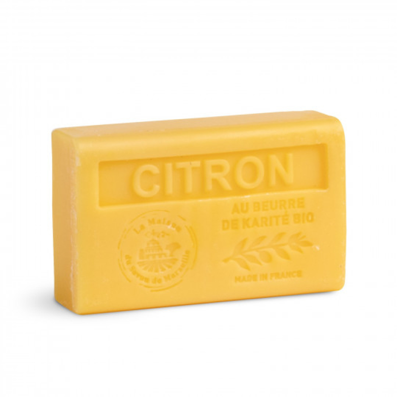 savon de marseille - Citron met biologische sheaboter