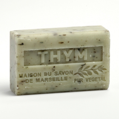 savon de marseille - Thyme (tijm) met biologische sheaboter