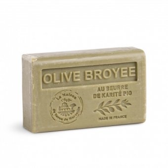 savon de marseille - crushed Olive met biologische sheaboter