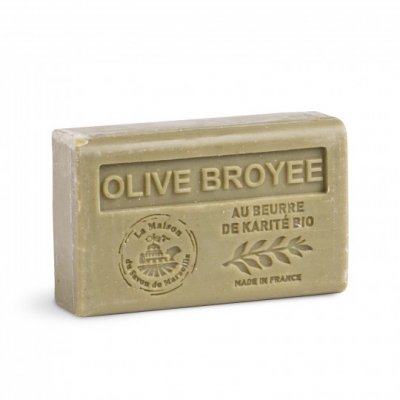 savon de marseille - crushed Olive met biologische sheaboter