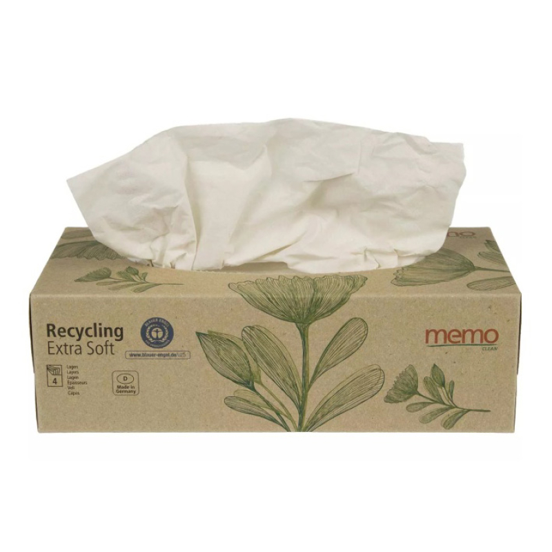 Memo - Tissues Recycled Extra Soft 100st.