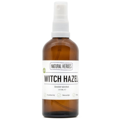 Natural Heroes - Witch Hazel - Biologisch (Zonder Alcohol 100 ml) Natural Heroes - Witch Hazel - Biologisch (Zonder Alcohol 100 ml)