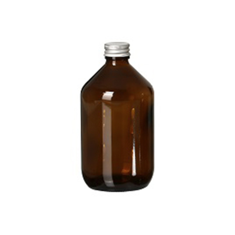 Glazen fles met dop 500 ml 