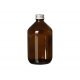 Glazen fles met dop 500 ml