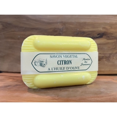 Franse olijfzeep citroen - citron -250 gr