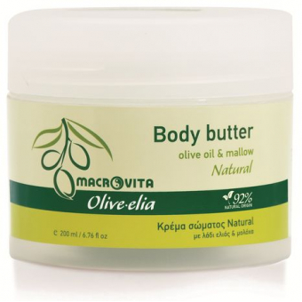 Macrovita Olive-elia Body butter natural olijfolie