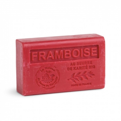 Savon de Marseille - Framboise met biologische sheaboter