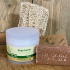 Bruishart, met lippenbalsem en Savon de Marseille "je t'aime"