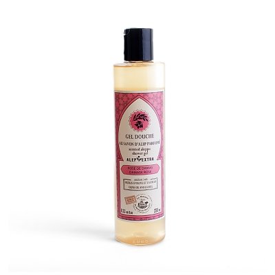 Vloeibare Alepzeep met Damascusroos ook voor haren te gebruiken