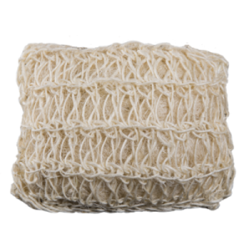 Scrub handschoen sisal en katoen