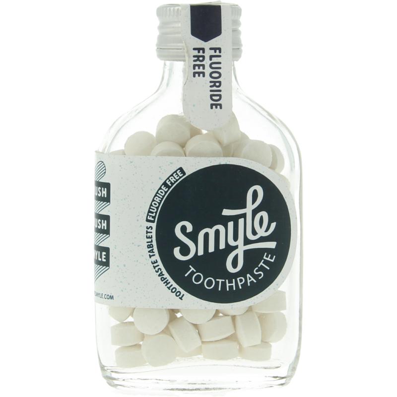 Smyle - Tandpasta tabs zonder fluor flesje (65st.)