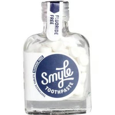 Smyle - Tandpasta tabs zonder fluor flesje (65st.) Smyle - Tandpasta tabs zonder fluor flesje (65st.)