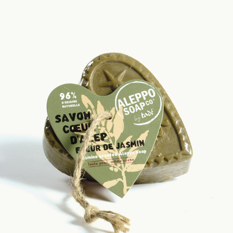 Savon Cœur d’Alep parfum Fleur de Jasmin
