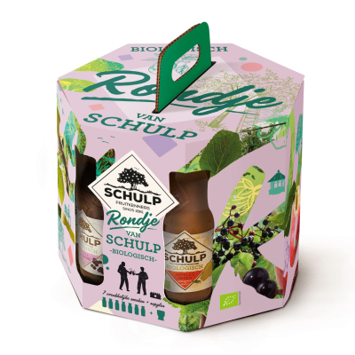 Biologisch Rondje van Schulp 7 smaken + sapglas