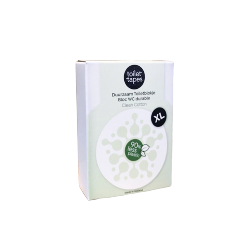 Toilettape W.C. blokje Clean Cotton