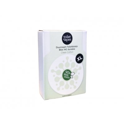 Toilettape W.C. blokje Clean Cotton