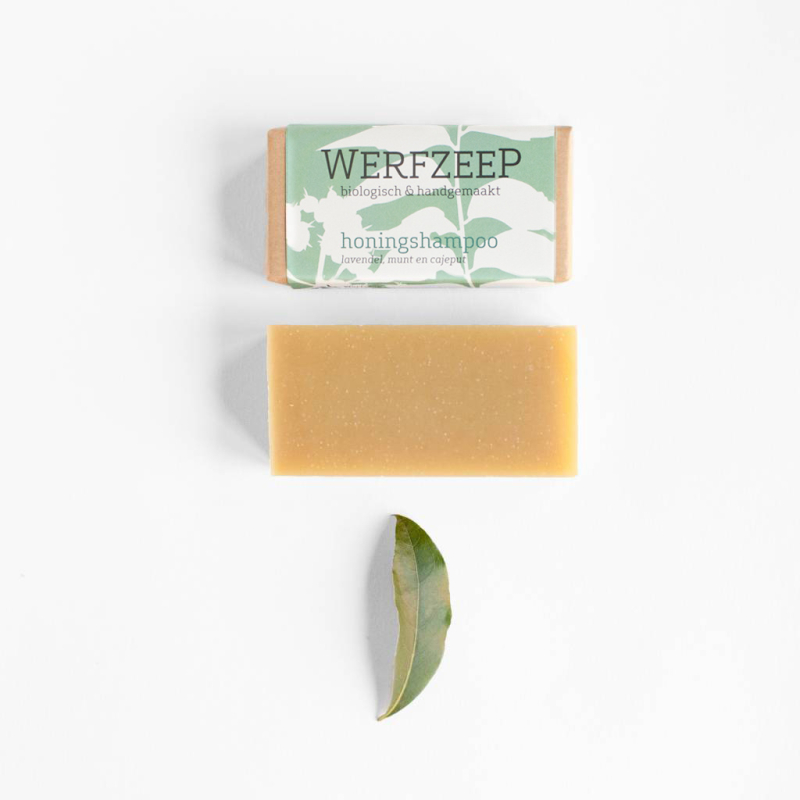 Werfzeep Honingshampoo bar
