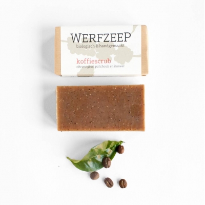 Werfzeep Koffiescrub Werfzeep Koffiescrub