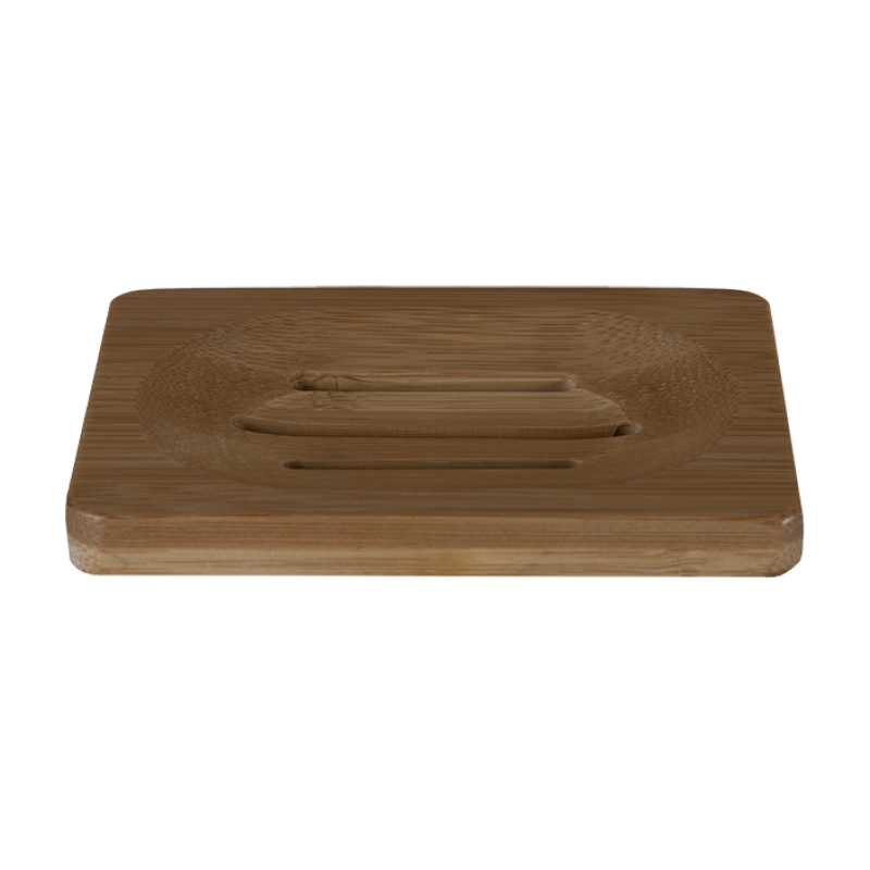 Zeephouder van bamboe (voor 2 Shampoo of zeep bars)
