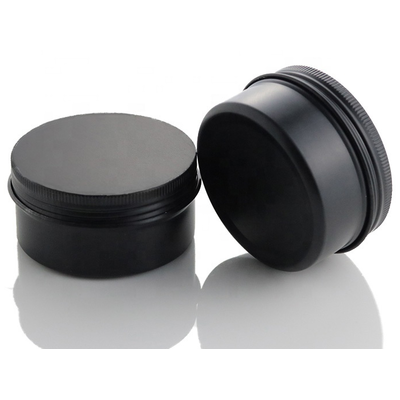 Zwart aluminium blikje