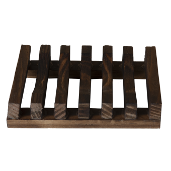 Zeephouder donker hout