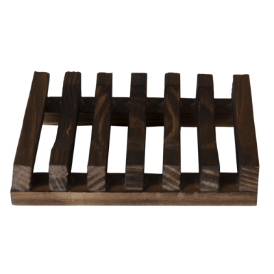 Zeephouder donker hout