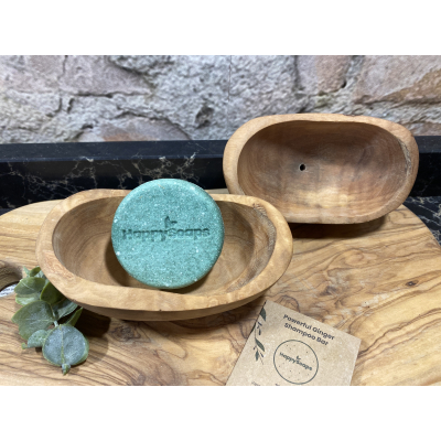 Olijfhouten zeepbakje