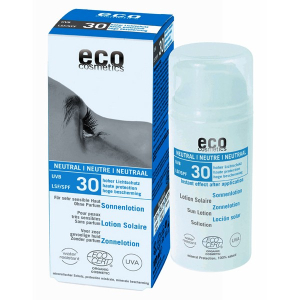 Eco cosmetics - zonnebrandcréme zonder parfum en alcohol SPF30