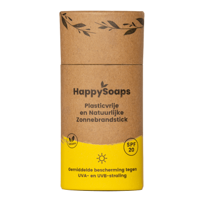 HappySoaps - zonnebrandstick factor 20 HappySoaps - zonnebrandstick factor 20